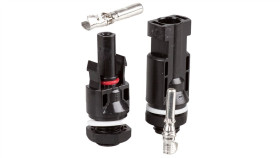 Złącze Solarne Typu Mc4 Do Rozdzielnic , Konektor Na Przewód 4-6Mm2 Ip67...