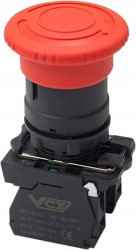 Przycisk grzybkowy pulpitowy czerwony grzybek awaryjny VCX XB5-AS543