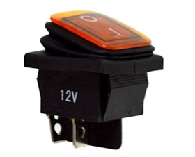 PRZEL PODSW.DUZY 12V HERMETYCZNY ZULTY