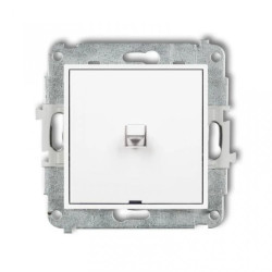 MINI Przycisk jednobiegunowy w stylu amerykańskim biały MWPUS-4.1