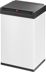Hailo Big-Box Swing L 8401310 Kosz na śmieci 35 l blacha stalowa (D x S x W) 340 x 339 x 545 mm biały, czarny Samozamyka
