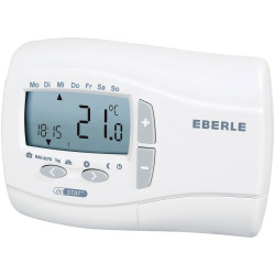 Eberle 0537 10 291 900 INSTAT&#x2B; 2R Indoor Thermostat Digital Battery-Operated