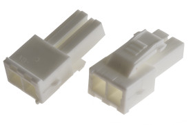 Obudowa złącza 2-pinowe -rzędowe raster: 3.96mm TE Connectivity Męski Power Double Lock Złącze zasilania Centerline z