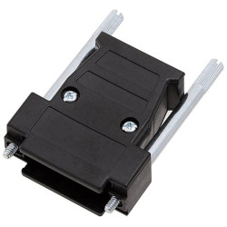 Encitech 1260-0102-01 D-Sub Housing 9 Pins Plastic Black 1pc