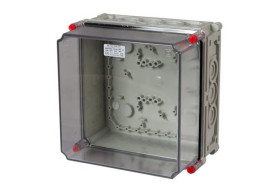 Skrzynka zabezpieczeniowa Z3 bez wyposażenia przeźroczysta IP55 9301-000