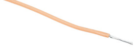 Przewód montażowy 0,08mm² Pomarańczowy RS PRO MPPE 28 AWG 600 V dł. 100m 7/0,12 mm +105°C UL 1581, UL 758