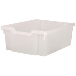 Gratnells Deep Education Storage Tray 312 x 427 x 150mm Translucent