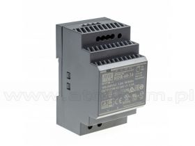 Zasilacz 60W 24VDC, DIN TS35 (Mean Well HDR-60-24)