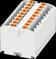 3273320 Distributor block PTFIX, 18x2.5, white