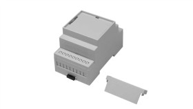 Zestaw Obudowy Szyny Din, 53.4 X 90 X 58Mm, Materiał: Poliwęglan, Kolor:...