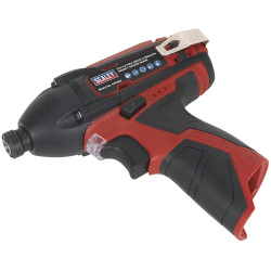 Sealey CP1203 Cordless Impact Driver 1/4"Hex Drive 80Nm 12V Li-ion- Body Only