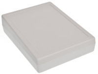 Z-33BJ Obudowa z tworzywa Z33BJ wymiary: 190x140x49mm - pełna - skośna - jasna - polistyren