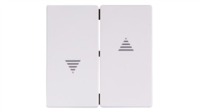 Merten System M Klawisz Podwójny Łącznika Żaluzjowego Z Z Symbolem /Strzałka/...