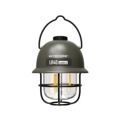 NiteCore NC-LR40-OLIV LR40 LED Lantern, 100 lm, Rechargeable, USB-C, Olive