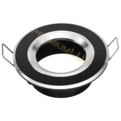 Oprawa SZMARAGD okrągła stała czarna