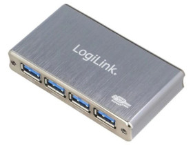 UA0282 Hub USB, DC, USB A gniazdo x4, USB B micro gniazdo, USB 3.0, PnP