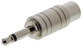 Adapter AV Żeńskie RCA (1) na Męskie 3,5 mm mono (1)