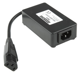 Gniazdo zasilające IEC z filtrem przeciwzakłóceniowymNone 6A C14 Roxburgh EMC Wolnostojący