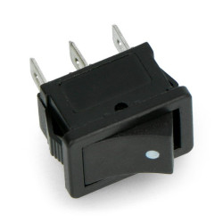 Wyłącznik On-Off MK1012C - 250VAC/3A - czarny