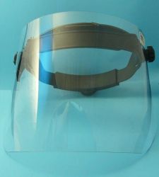 OSŁONA PRZECIWODPRYSKOWA 410x200x1mm BES