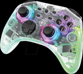 4222135 Deltaco Gaming Switch/PC Controller, wireless, transparent