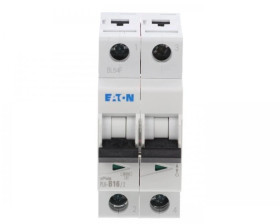 Wyłącznik nadprądowy 2P B 16A 6kA AC PL6-B16/2 286555