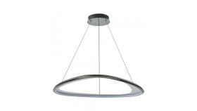 Geometryczna Lampa Wisząca Duża Getafe Kolor Czarny, Zintegrowane Źródło Led...