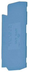 Hager KWE12B Płyta końcowa niebieski 1 szt.