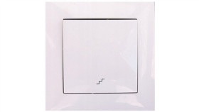 Wesa Łącznik Schodowy Pojedynczy Włącznik Biały Lc-11