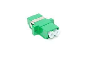 Adapter światłowodowy LC/APC duplex SM