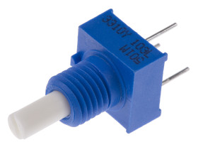 Potencjometr 10kΩ typ Obrotowy Bourns średnica wału 3,18 mm 0.25W długość wału 12.7mm Montaż panelowy, Przewlekany