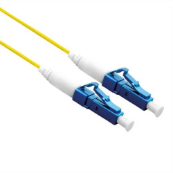 Kabel światłowodowy ROLINE 9/125 µm OS2, LC/LC, LSOH, simplex, żółty, 10 m