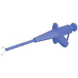 St&#xE4;ubli 240224-23 SKPS-4 BL safety terminal, CAT II 1000V, flexible, silicone