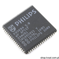 PCB83C562WP AF017 MCU 8-Bit ADC UART SMD-PLCC68 PHILIPS