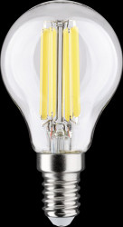 29198 LED filament bulb E14, 2.5 W, 525 lm, 4000 K