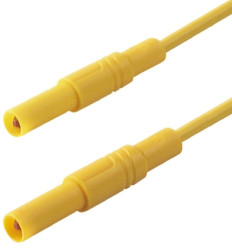 934077103, PVC, 32A, 1000V ac/dc, kolor: Żółty, dł. 2m, -15 → +70°C, Hirschmann Test & Measurement