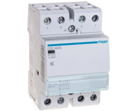 Stycznik modułowy cichy 63A 4Z 0R 24V AC/DC ESD463S