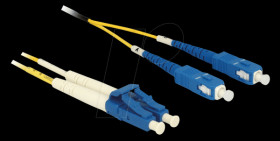 84609 Duplex-LWL, LC/SC, 09/125µ 1m OS2