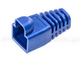 Osłonka wtyku RJ-45 (8p8c), niebieska