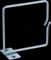 26300014 Cable guide bracket, 80 x 80 mm, metal