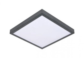 Plafon Vital kwadrat 2*E27 antracyt RAL 7016