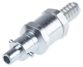 Szybkozłączka pneumatyczna, materiał Stal, złącze G 3/8 męskie, RS PRO PCL