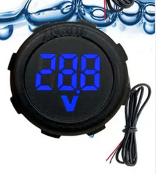 WOLTOMIERZ 4-100V OKRĄGŁY WODOODPORNY NIEBIESKI (MIER-C100VW-B)