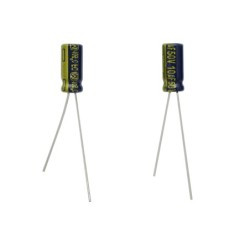2X Kondensator elektrolityczny 50V 10uF low ESR 5x11 niskoimpedancyjny