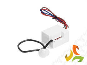 Czujnik ruchu PIR 360 stopni z zewnętrznym sensorem 230V 800W IP20 OR-CR-211 ORNO