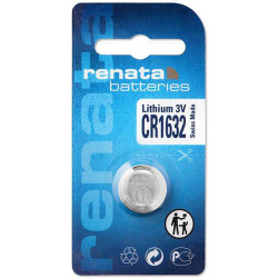 Renata X704442 Button Cell Cr1632 3V 1Pc 137Mah Lithium Non-Rechargeable