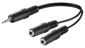 Kabel Adaptera Audio Typu Y 3,5 Mm, 1 X Wtyk 2 X Gniazdo Mono - Długość Kabla...
