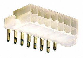 Wtyk PCB 14-pinowe raster: 4.2mm 2-rzędowe Molex Przewlekany 6.0A 600.0 V.