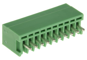Wtyk PCB 10-pinowe raster: 2.5mm -rzędowe Phoenix Contact Przepust 4.0A 160.0 V.