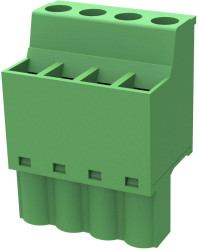 Degson Obudowa złącza pin męskiego na kabel Ilość pinów 2 Wymiary siatki: 5 mm 2EDGKC-5.0-02P-14-00A(H) 1 szt.